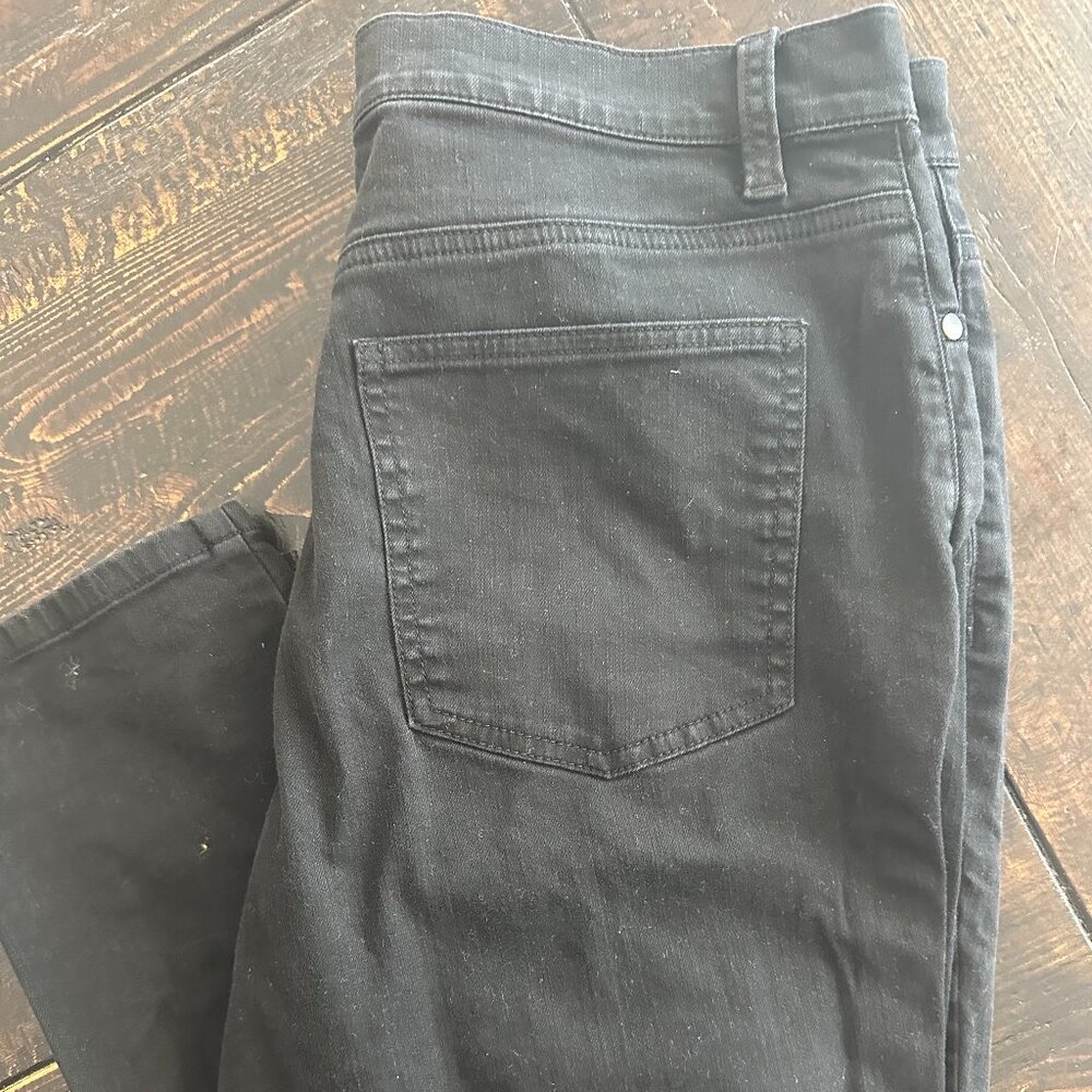 Eileen Fisher Organic Cotton Black Jeans